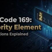 LeetCode 169 Majority Element 4 Solutions Explained Brute Force To Boyer Moore