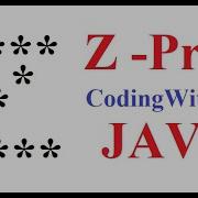 Z Print In Star Pattern A TO Z Print In Pattern CodingWithved Coding Ved Alphabet Print