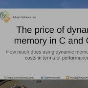The Price Of Dynamic Memory In C C Ivica Bogosavljevic