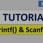 Printf And Scanf Function 5 C Programming Tutorial In HINDI