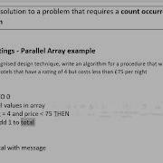 Higher Computing Science SQA Guidance Design Count Occurrence