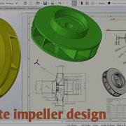 How To Design Impeller In Solidworks Centrifugal Pump Impeller Design Pump Impeller Design