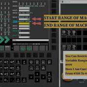 How To Lock Macro Variables Ranging 500 To 999 Using Parameter Fanuc Controller