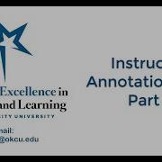 Instructor Annotation Part 1 Overview Of The Annotation Tool