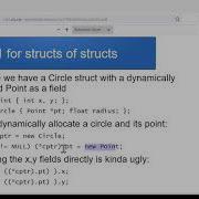 Dynamic Data Structures With C Structs