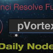 DaVinci Resolve Fusion Particle Vortex Node