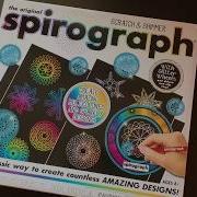 NEW Spirograph Scratch And Shimmer Set