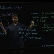 Vector Valued Functions Motion 07 Distance Example
