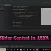 Как создать слайдер в Java GUI Создание слайдера в Java GUI