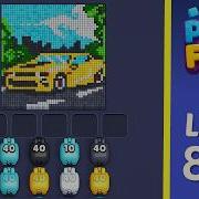 Pixel Flow Level 889 Solution Walkthrough
