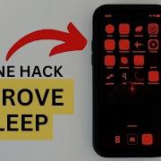How To Turn Your IPhone Screen Red Improve Sleep Health By Blocking Blue Light
