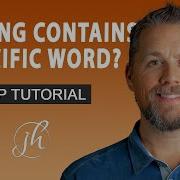 How To Check If A String Contains A Specific Word In PHP PHP Tutorial