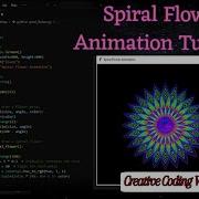 How To Create A Beautiful Spiral Flower Step By Step Tutorial Python Turtle Graphics 1