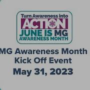 MG Awareness Month Kick Off Event 2023