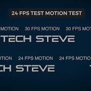 24 FPS Display Motion Test 24FPS Timeline