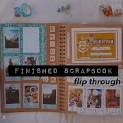 Flip Through My Finished Scrapbook Inspiration Ideas