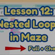 Code Org Lesson 12 Nested Loops In Maze Express Course 2024 Code Org Answer