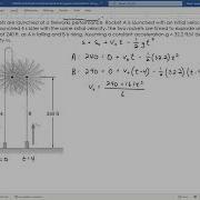 Dynamics Constant Acceleration Example 2