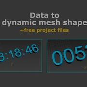Data To Dynamic Shape Mesh With TyFlow