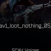 Escape From Tarkov SCAV Voices