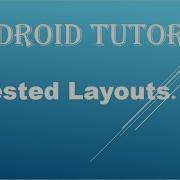 Nested Layouts In Android Studio
