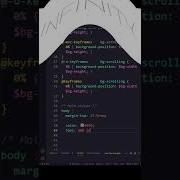 CSS Animated Background SCSS Html Shorts