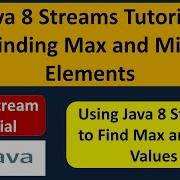 Java 8 Streams Tutorial Finding Max And Min Elements Streams In Java 8