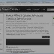 Introduction HTML5 Canvas Basics Tutorial 1