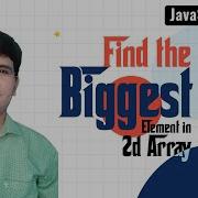 Biggest Number 2d Array JavaScript