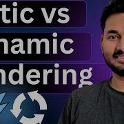 Static Vs Dynamic Rendering In Next Js Next Js Complete Course S3 Ep 2