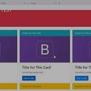 Bootstrap 4 Tutorial 16 Cards
