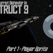 Using The Turret Behavior In Construct 3 Part 1 Player Sprite