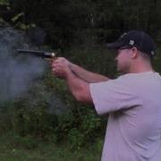 Slow Motion Of A Black Powder Pistol