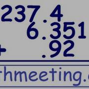 Adding Decimals