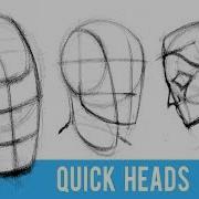 Quickly Draw Heads With The Loomis Method Part 1