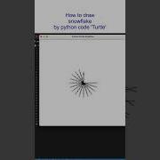 How Create A Snowflake By Python Code Turtle