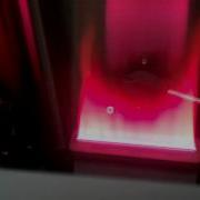 THIS VIDEO SHOWS ONLY THE FLAME OF Atomic Absorption Spectroscopy Calcium Analysis