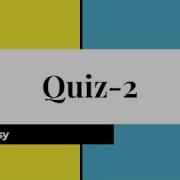 Python Quiz 2 Lists