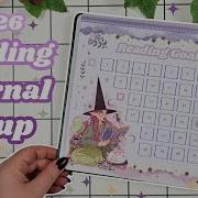2026 Square READING JOURNAL Setup PART 1 2 Dreamy Cosy Witches 14 Different Lists And Trackers