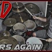 Red Yours Again Drum Cover