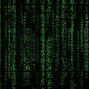 The Matrix Number Falling Code HD Bacground