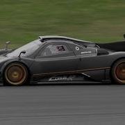 2 X Pagani Zonda R Evolution Sound In Action On Track
