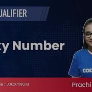 Lucky Number LUCKYNUM SnackDown 21 Qualifiers Official Solution By CodeChef