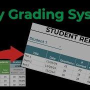 Simple Student Grading Report With Letter GPA In Google Sheets