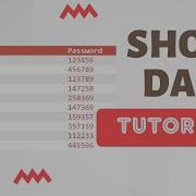 PHP MySQL Tutorial Displaying Database Data In HTML Tables
