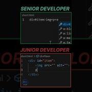 Senior Developer Vs Junior Devloper Html Css Coding Viralshorts