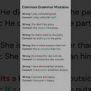 Common Grammar Mistakes You Must Avoid Learn Correct English With Examples