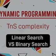 Linear Search VS Binary Search TnS Complexity In English Java Video 16