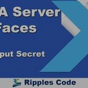 JSF Input Secret JSF Tutorial Part 7