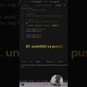 Unshift Vs Push In JavaScript Master Array Methods JavaScript Interview Question Explained